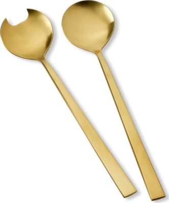 Bitz Salatsett 2stk satin messing