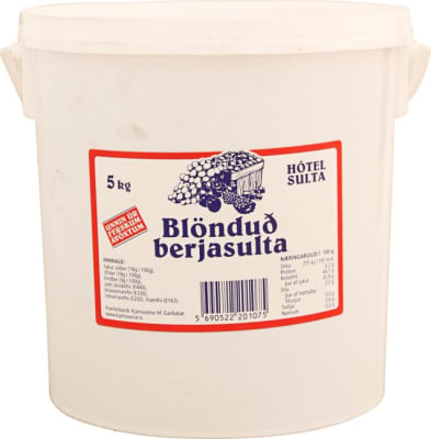 Blönduð berjasulta (drottningarsulta) 6kg/stk