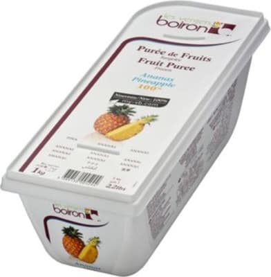 Boiron Púrra (100%) Ananas frystiv. 1 kg/stk (6 stk/ks)