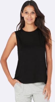 Boody Women's Active Box Muscle Tank Black str. XS