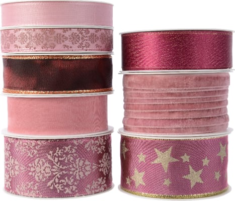Borðar Pink 1.5cm. Displ-32