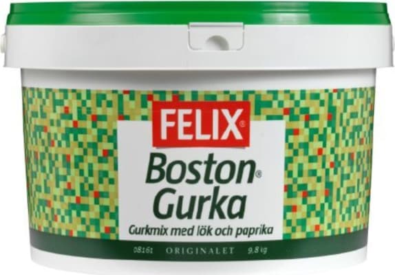 Boston Gúrka relish 9,8 kg. Felix