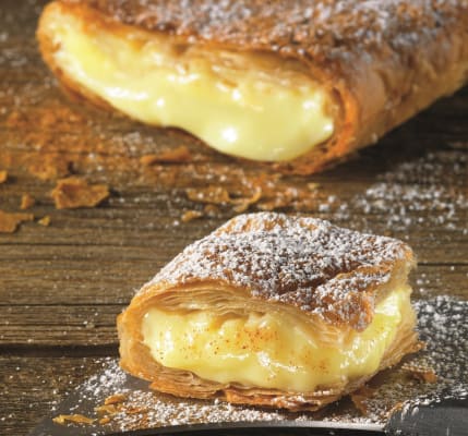 Bougatsa Grískt með Vanillukremi