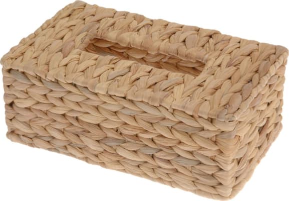 Box fyrir tissue kassa, bast natur