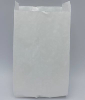 Bréfpokar hvítir 10x5x19cm 1/2kg 1000stk