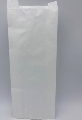 Bréfpokar hvítir 11.5x5.6x33cm 1.5kg 1000stk
