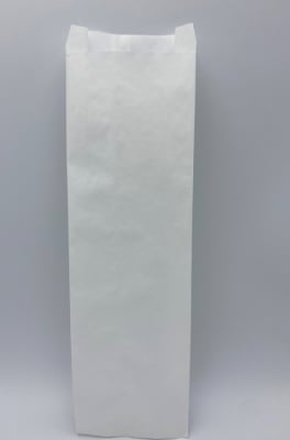 Bréfpokar hvítir langloku 10.5x4.5x35cm 1000stk