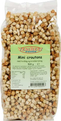 Brauðteningar croutons m/ hvítlauk og kryddi 500g