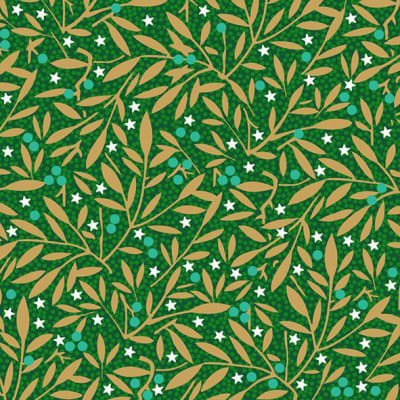 Braun Company Servíettur 3laga 20stk 25x25cm Leaves berrie gre