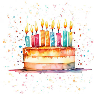 Braun Company Servíettur 3laga 20stk 33x33cm Cake Party