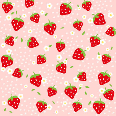 Braun Company Servíettur 3laga 20stk 33x33cm Strawberries