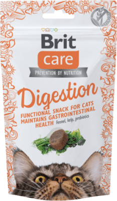 Brit Care Cat Funct. Snack Digestion Tuna 50g