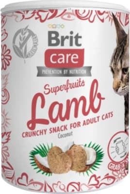 Brit Care Cat Snack Superfruits Lamb 100g
