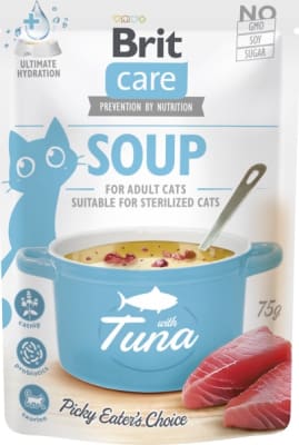Brit Care Cat Soup with Tuna 75g