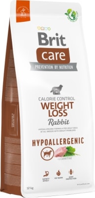 Brit Care Dog Hypoallergenic Weight Loss Rabbit 12kg