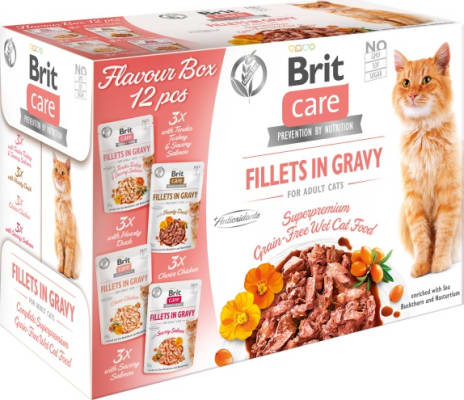 Brit CCat Flavour Box Gravy 12x85g
