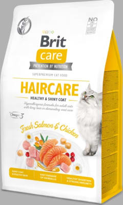 Brit CCat GF Haircare Healthy & Shiny Coat 400g