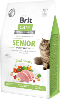 Brit CCat GF Senior Weight Control 400g