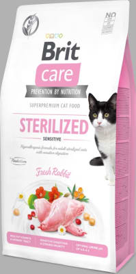 Brit CCat GF Sterilized Sensitive Fresh Rabbit 7kg