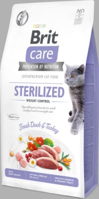 Brit CCat GF Sterilized Weight Ctrl Fresh Duck&Turkey 7kg