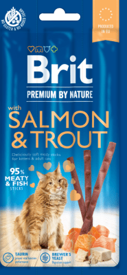Brit PBN Cat Sticks Salmon & Trout 15g