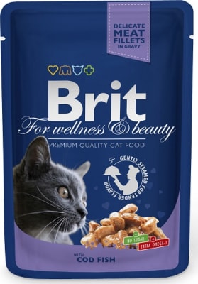 BritPCat Cod Fisk Pouch - 100g