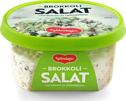 Brokkolísalat m/bacon og trönuberjum 400g / 16 í kassa - ÞYKKVABÆJAR