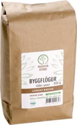 Byggflögur Móðir Jörð lífrænt 800g