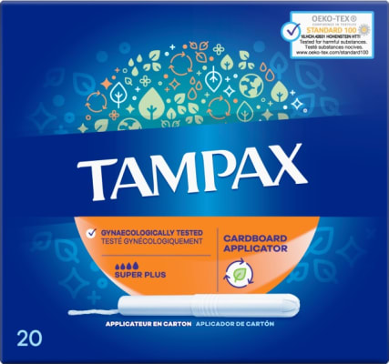 Tampax Blue Box Super Plus 8x20