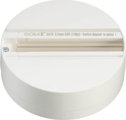Fixed Point fyrir 3 línu kastara Hvítt GA70-3