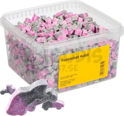 Candywell Rusty cars salmiac 2,1kg