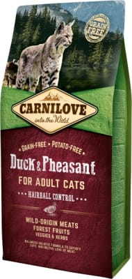 Carnilove Cat Duck & Pheasant Hairball 6kg