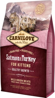Carnilove Cat Salmon & Turkey Kittens 2kg