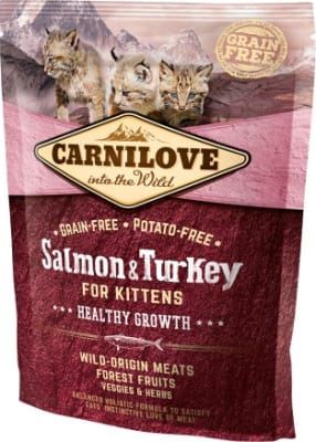 Carnilove Cat Salmon & Turkey Kittens 400g