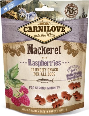 Carnilove Dog Crunchy Snack Mackerel with Raspberries 200 g