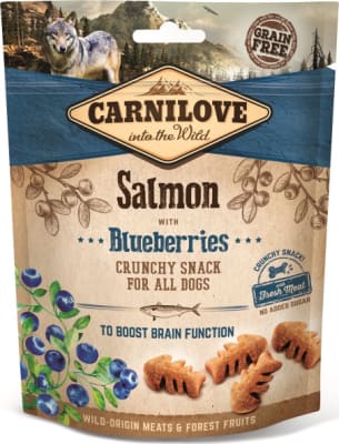 Carnilove Dog Crunchy Snack Salmon with Blueberries 200 g