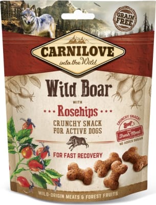 Carnilove Dog Crunchy Snack Wild Boar with Rosehips 200 g