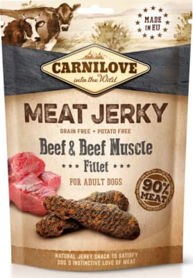 Carnilove Jerky Beef & Beef Muscle Fillet 100g