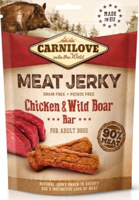 Carnilove Jerky Chicken & Wild Boar Bar 100 g