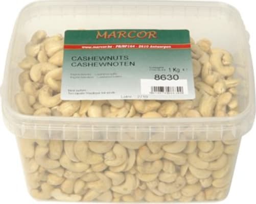 Cashew hnetur heilar í boxi 1kg