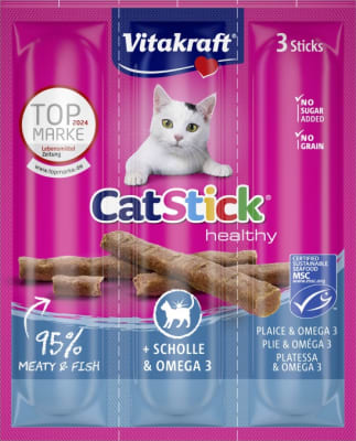 Cat-Stick Mini -Skarkoli & Omega 3-3stk