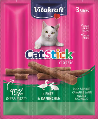 Cat-Stick Mini Önd & Kanína 3stk