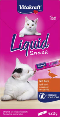 Cat Liquid Snack - Önd & Beta-Glucane 6stk