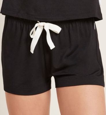 Boody Goodnight Lounge Sleep Shorts Black S