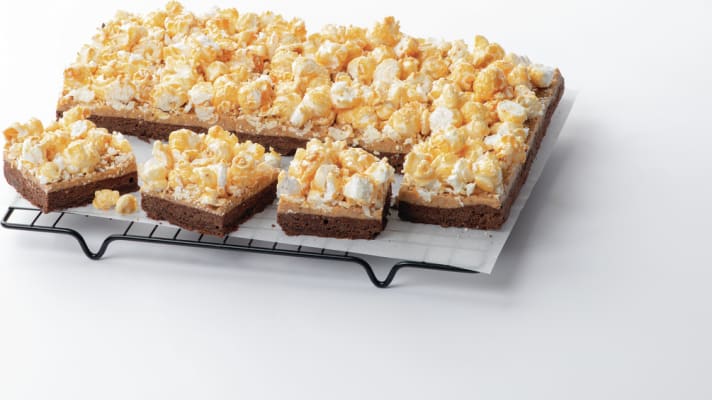 CDP Popcorn Brownie Sneiðar