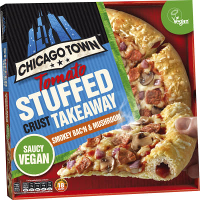 Chicago Town Take Away Vegan Bacon & Mushroom Medium