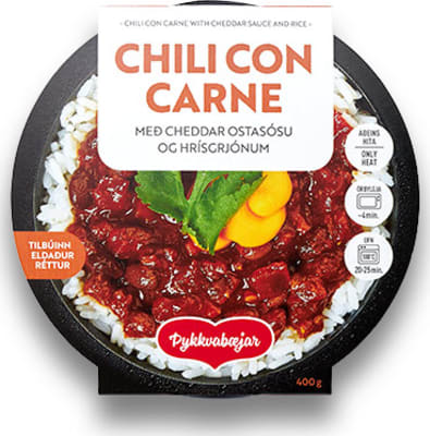 Chili con carne 400g / 12 í kassa - ÞYKKVABÆJAR