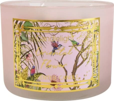 Chinoiserie- Kertaglas Flower 2-wick (6)
