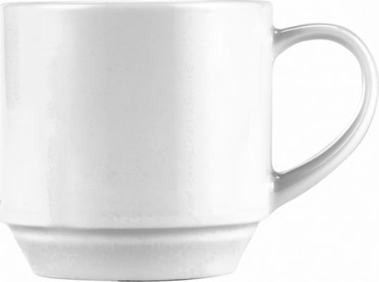 Churchill Bolli staflanlegur 21cl Menu Porcelain white