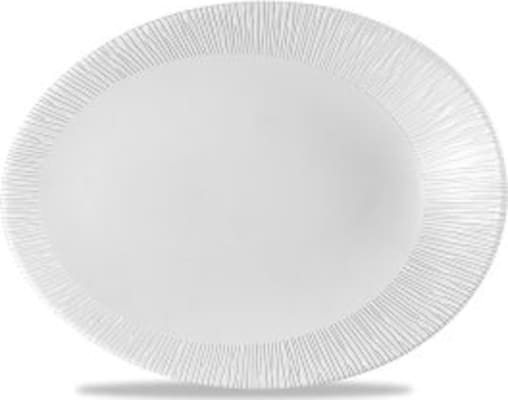 Churchill Diskur 19,5x15cm oval Bamboo white